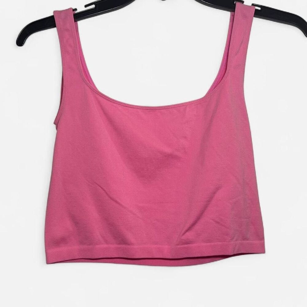 Free People Pink Crop Top - Picture 2 of 4